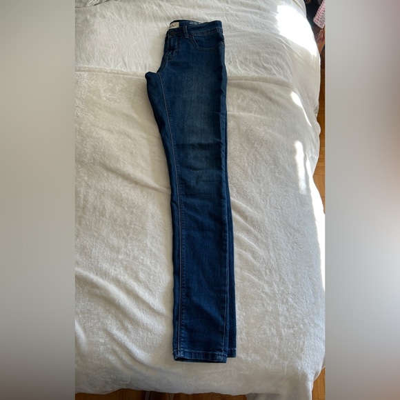 Skinny jeans in dark blue with wash - Picture 2 of 4